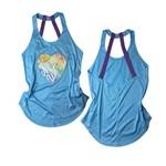 TRIDRI  VEST TURQUOISE